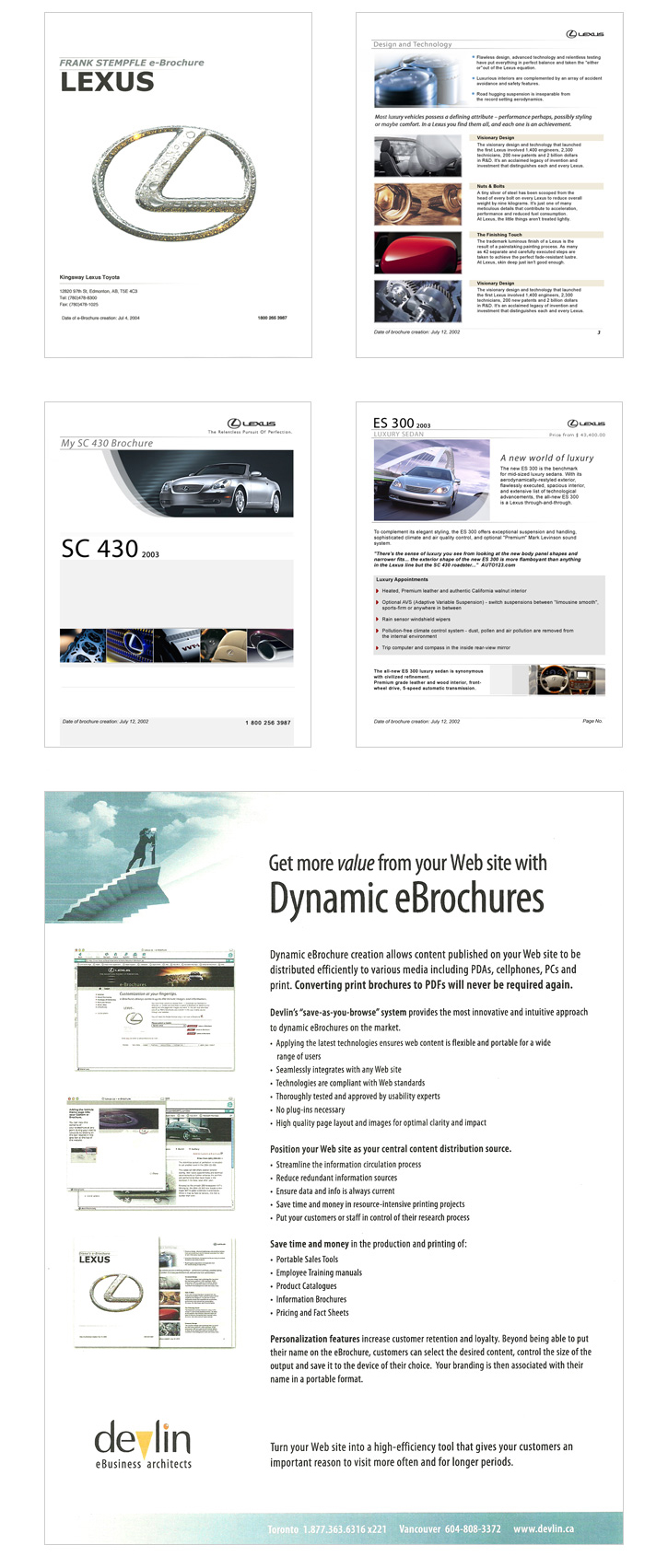 Print design samples