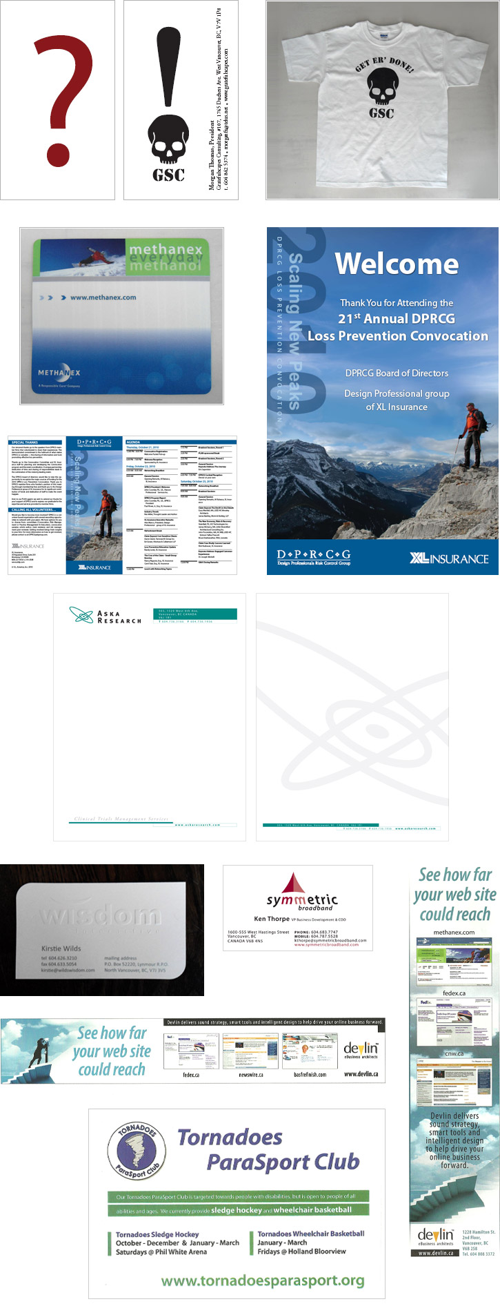 Print design samples